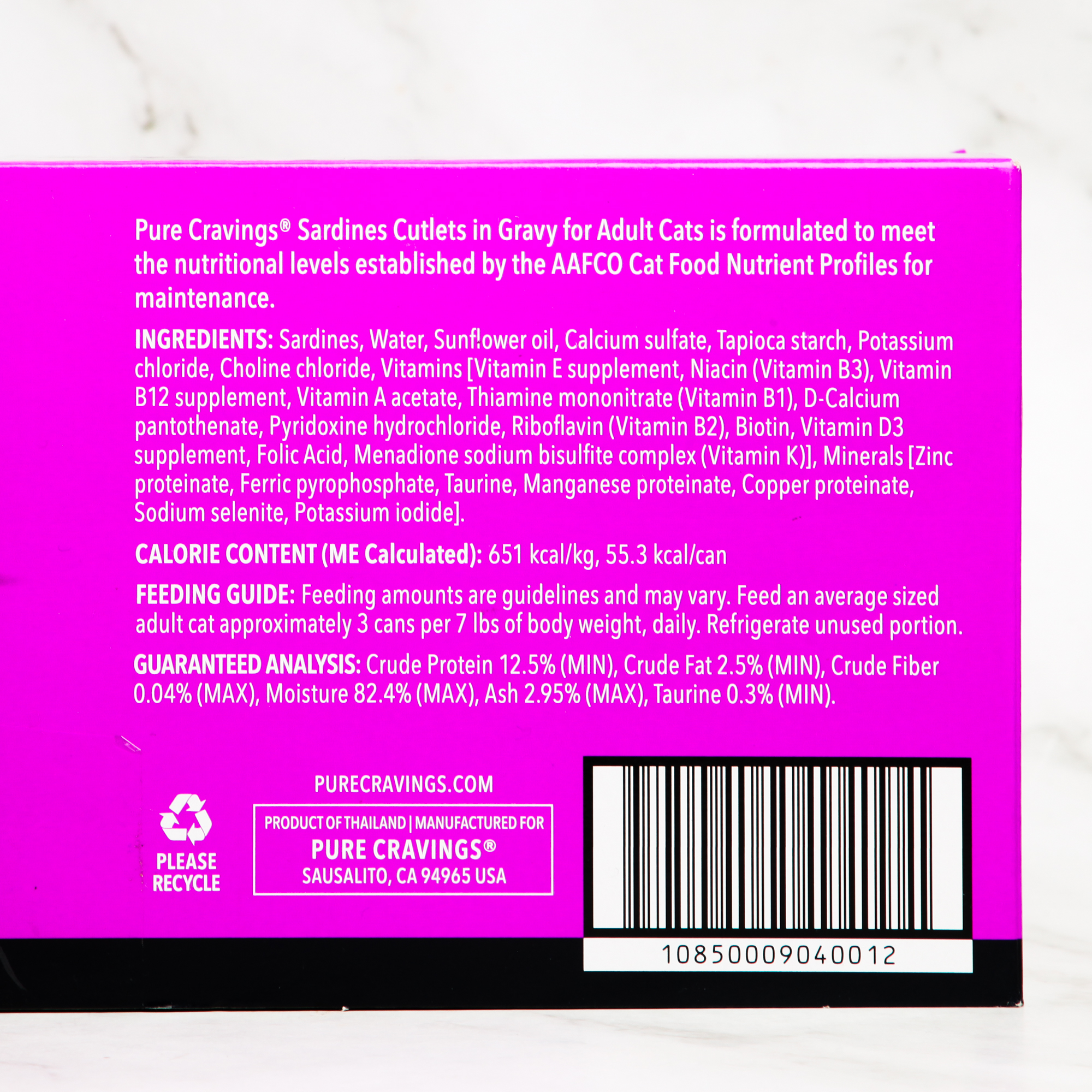 Wild Sardines Cutlets in Gravy (85g) - Pure Cravings